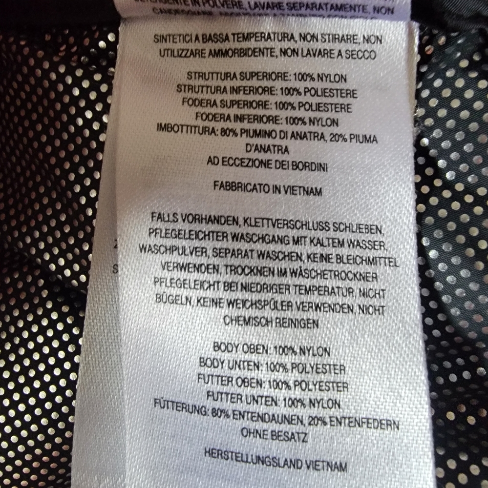 Columbia down omnitech& omniheat jacket